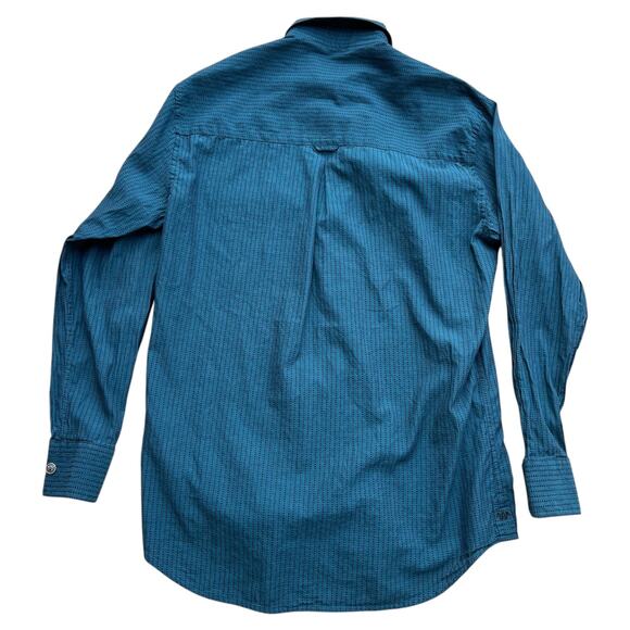 King Ranch Polka Dot Western Button-Up Shirt Men's Sz M - Picture 8 of 8